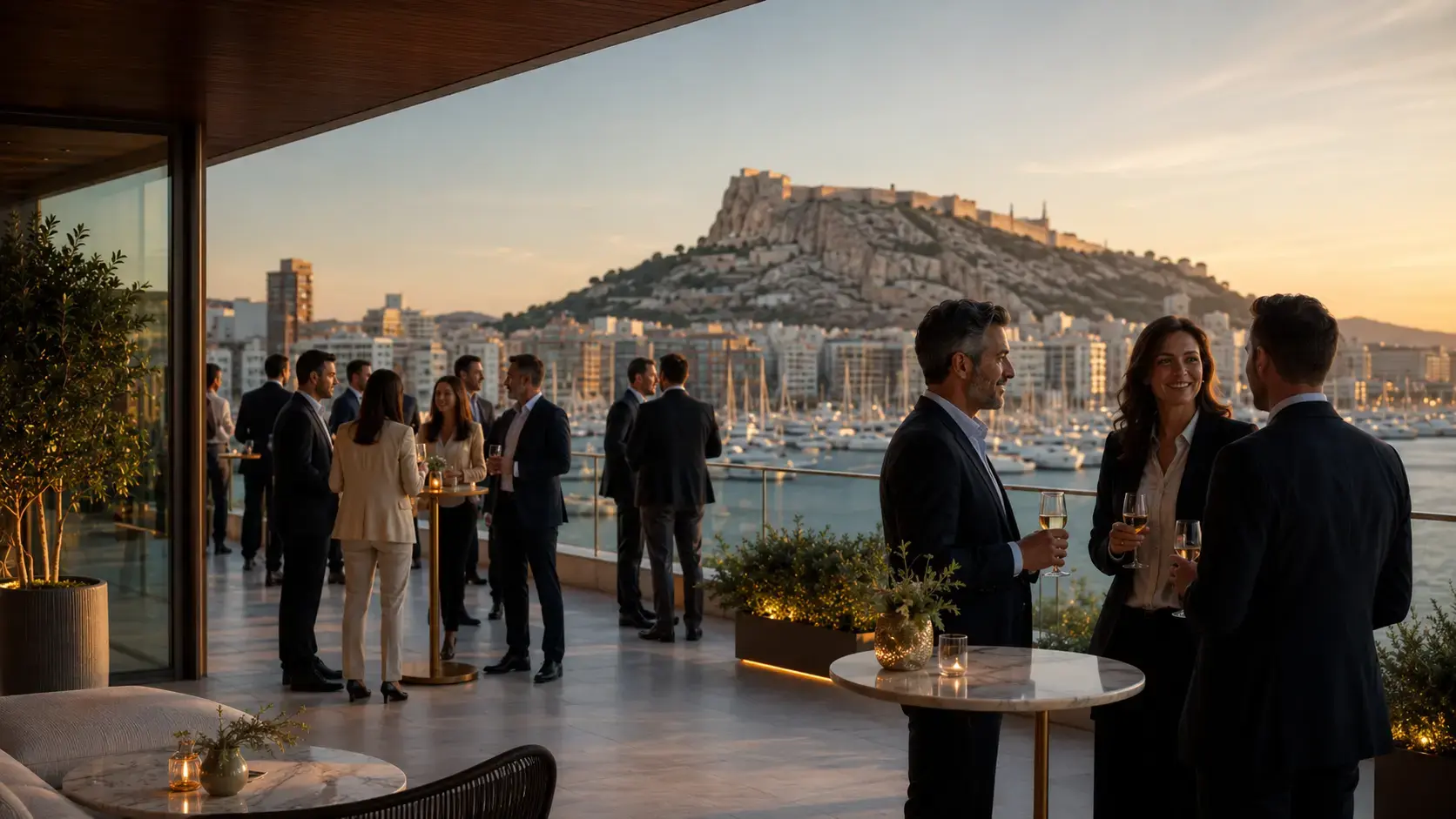 Networking empresarial en Alicante en entorno profesional